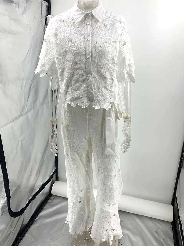 2 Piece Sets Womens Outfits Elegant Summer Cardigan Suit - Love Salve